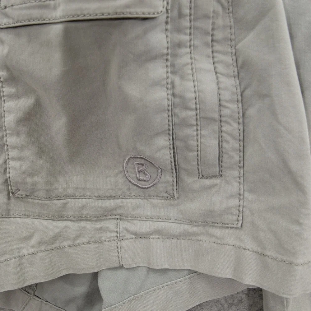 Bogner Shorts Mens 30 Gray Cargo Golf Stretch  Cargo Utility Bermuda